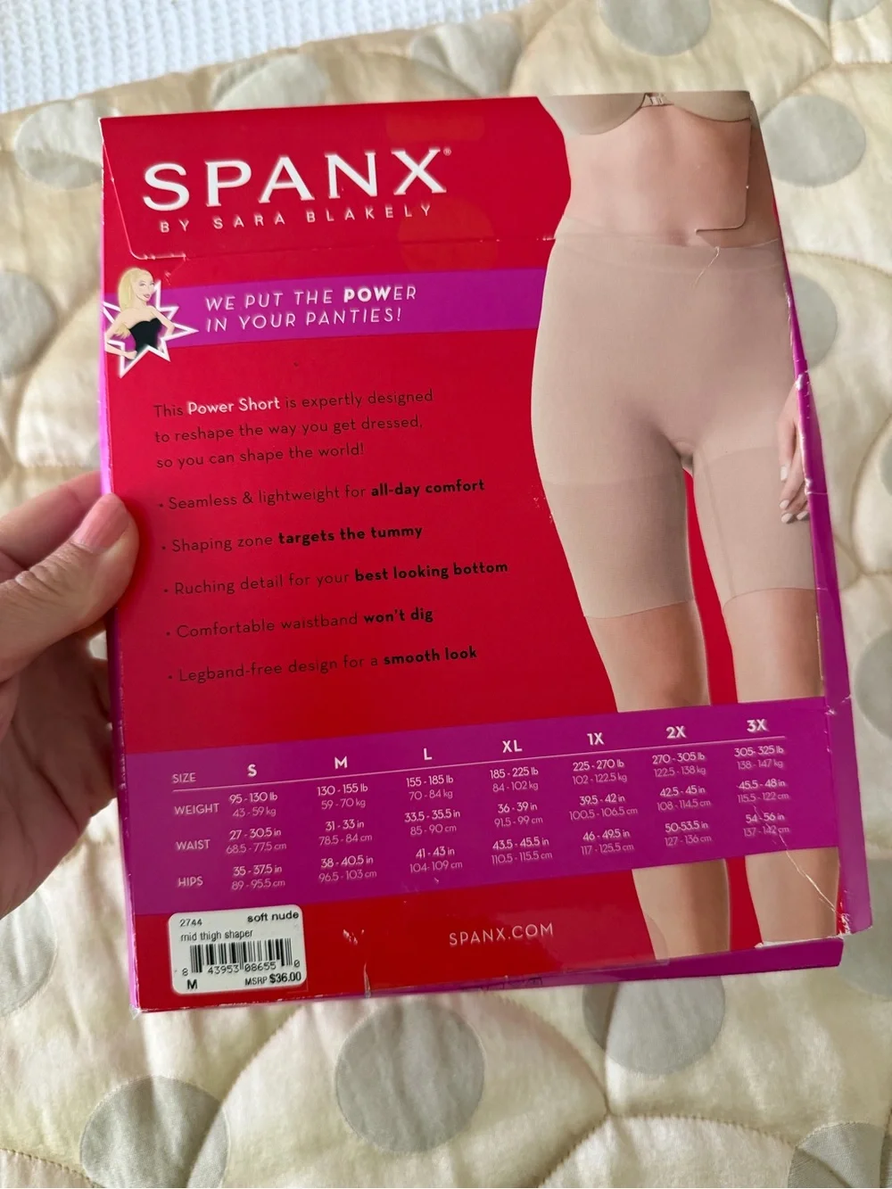 🗽SPANX Power Short Shaper